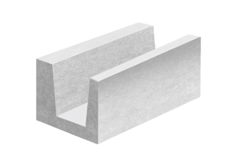 U-блок ЕАБ D500 500х300х250 мм